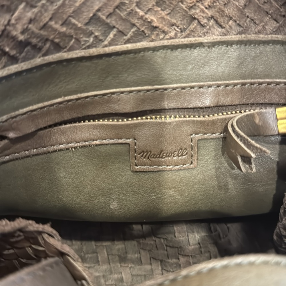 Brown leather Madewell purse - Picture 4 of 4